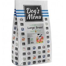 Dog`s Menu сухой корм для взрослых собак крупных пород, говядина